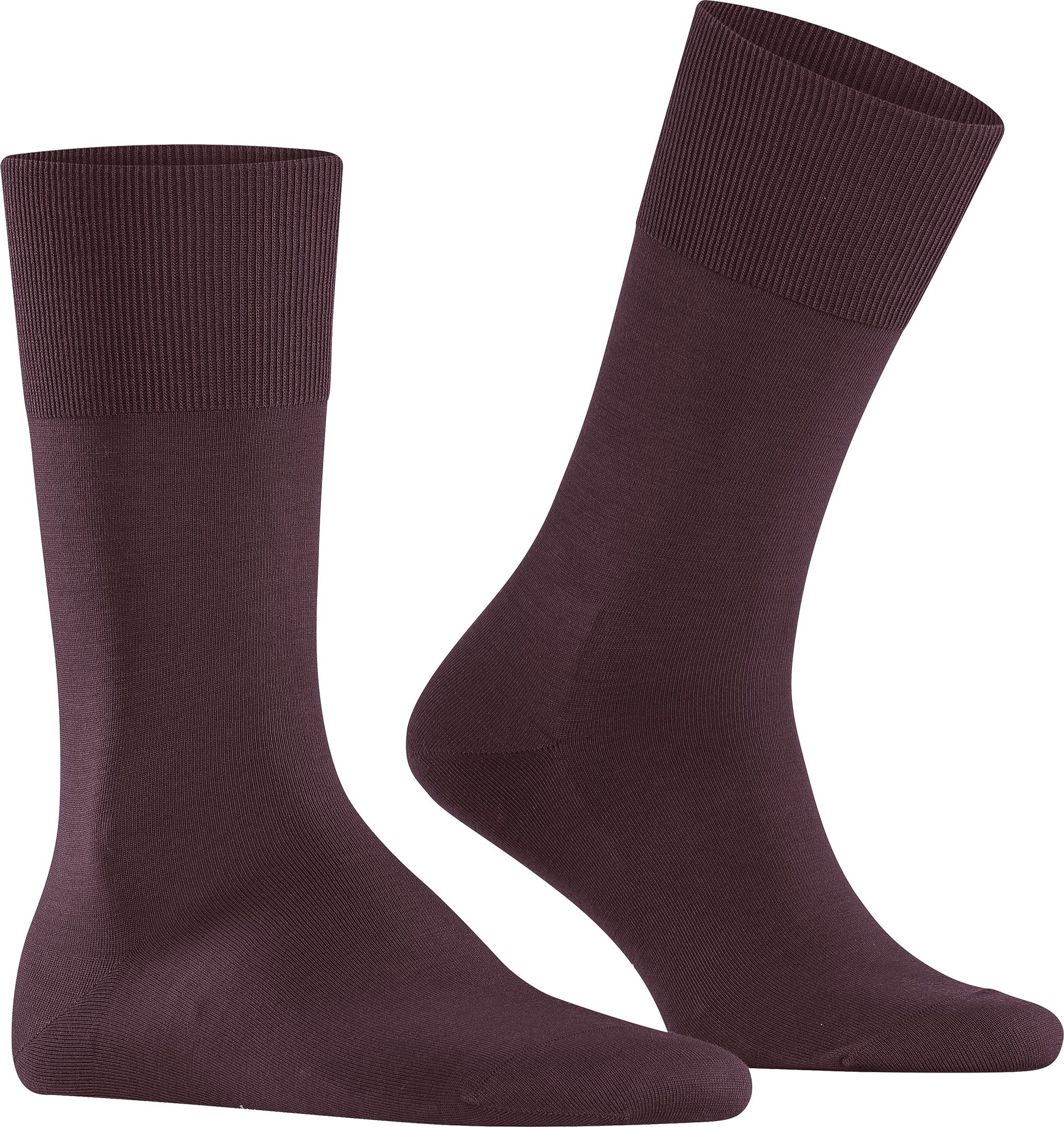 Thumbnail - Falke Herren Socken rot Baumwolle & Mix unifarben