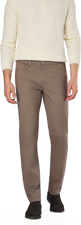 Brax Herren Hose beige meliert
