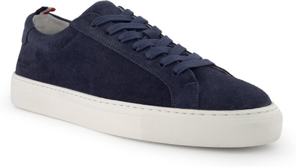 Thumbnail - HECHTER PARIS Herren Sneaker blau Velours