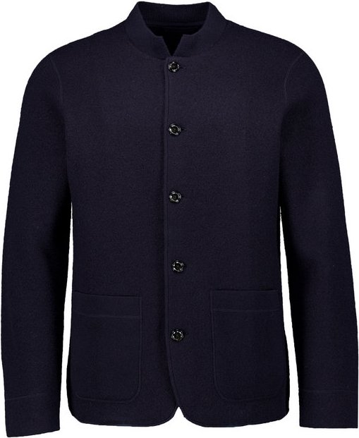 Thumbnail - MAERZ Muenchen Herren Pullover blau unifarben