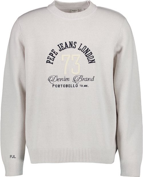 Pepe Jeans Herren Pullover grau unifarben