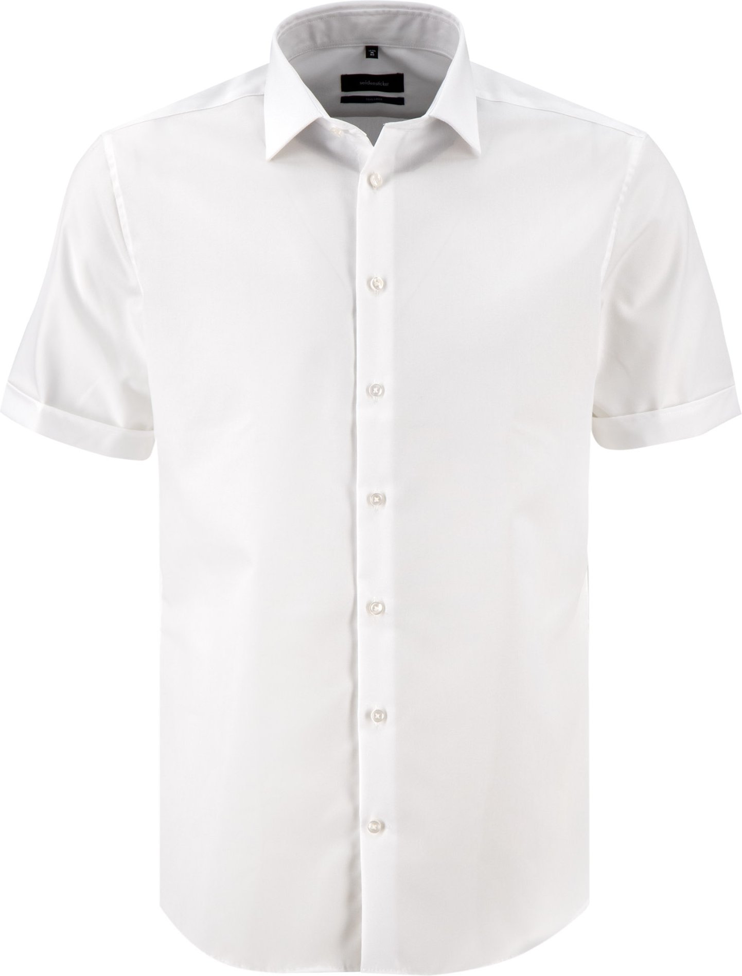 Seidensticker Herren Kurzarmhemd weiß