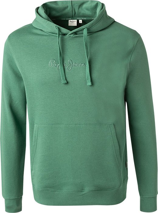 Pepe Jeans Herren Hoodie grün unifarben