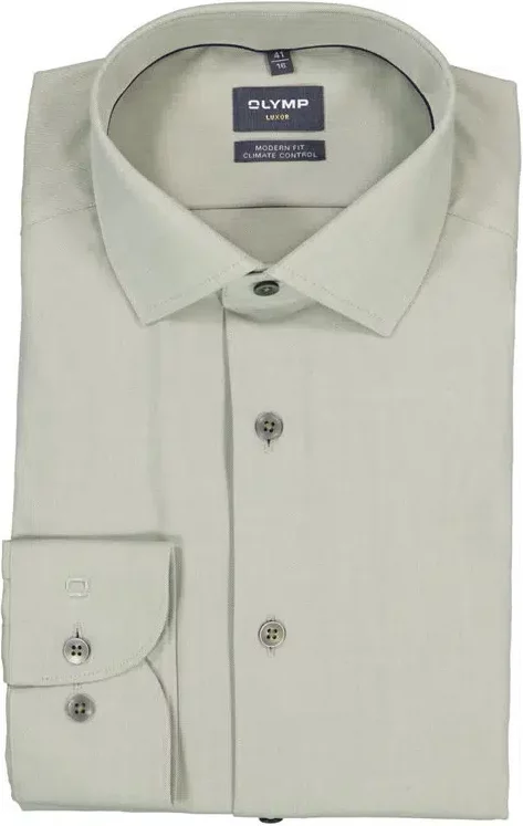 OLYMP Herren Hemd grün