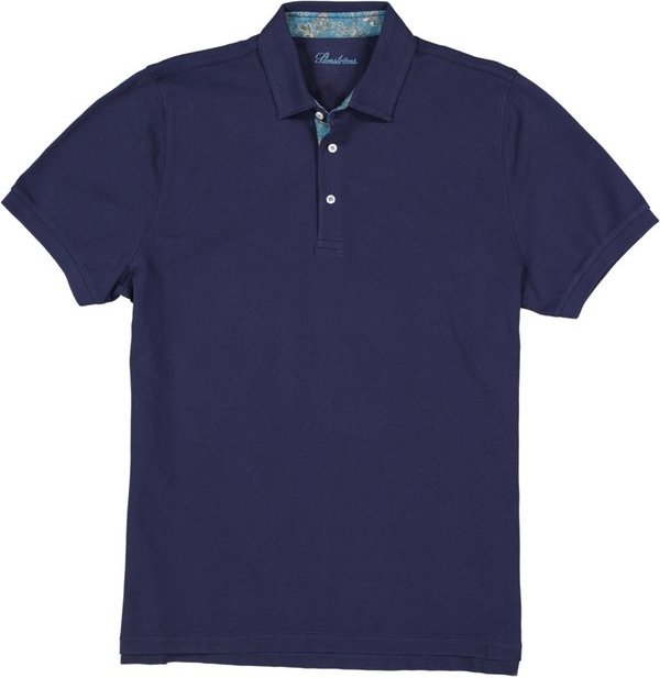 Stenströms Herren Polo-Shirt blau