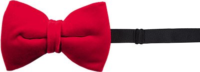 Ascot Herren Schleife rot