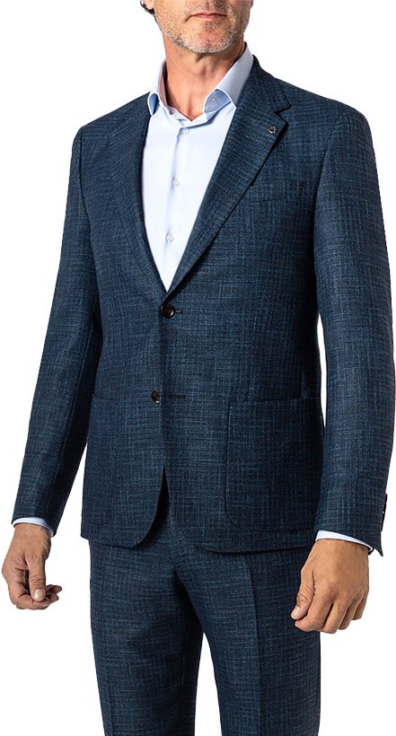 Strellson Herren Sakkos/Blazer blau Slim Fit