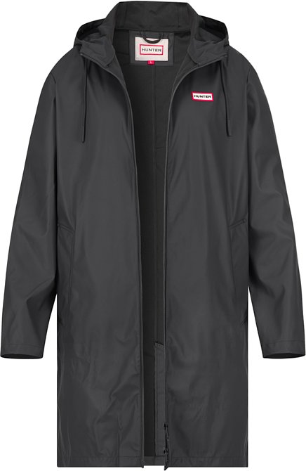 HUNTER Herren Mäntel schwarz unifarben