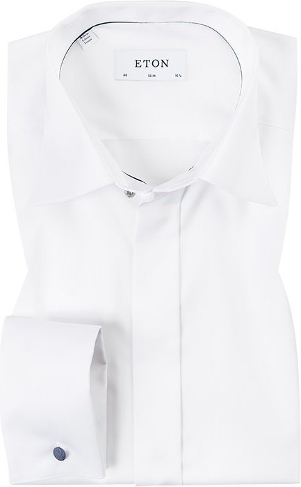 Thumbnail - ETON Herren Hemd weiß Slim Fit