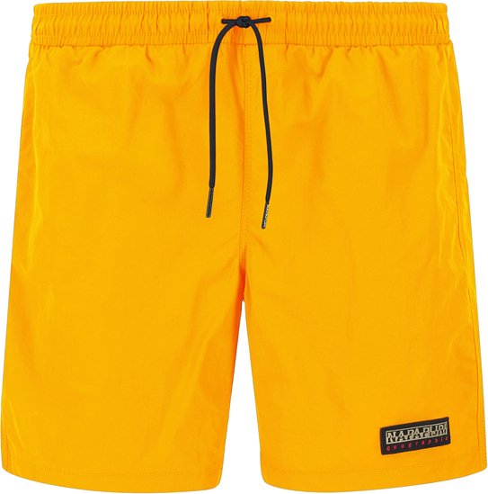 NAPAPIJRI Herren Badeshorts orange unifarben