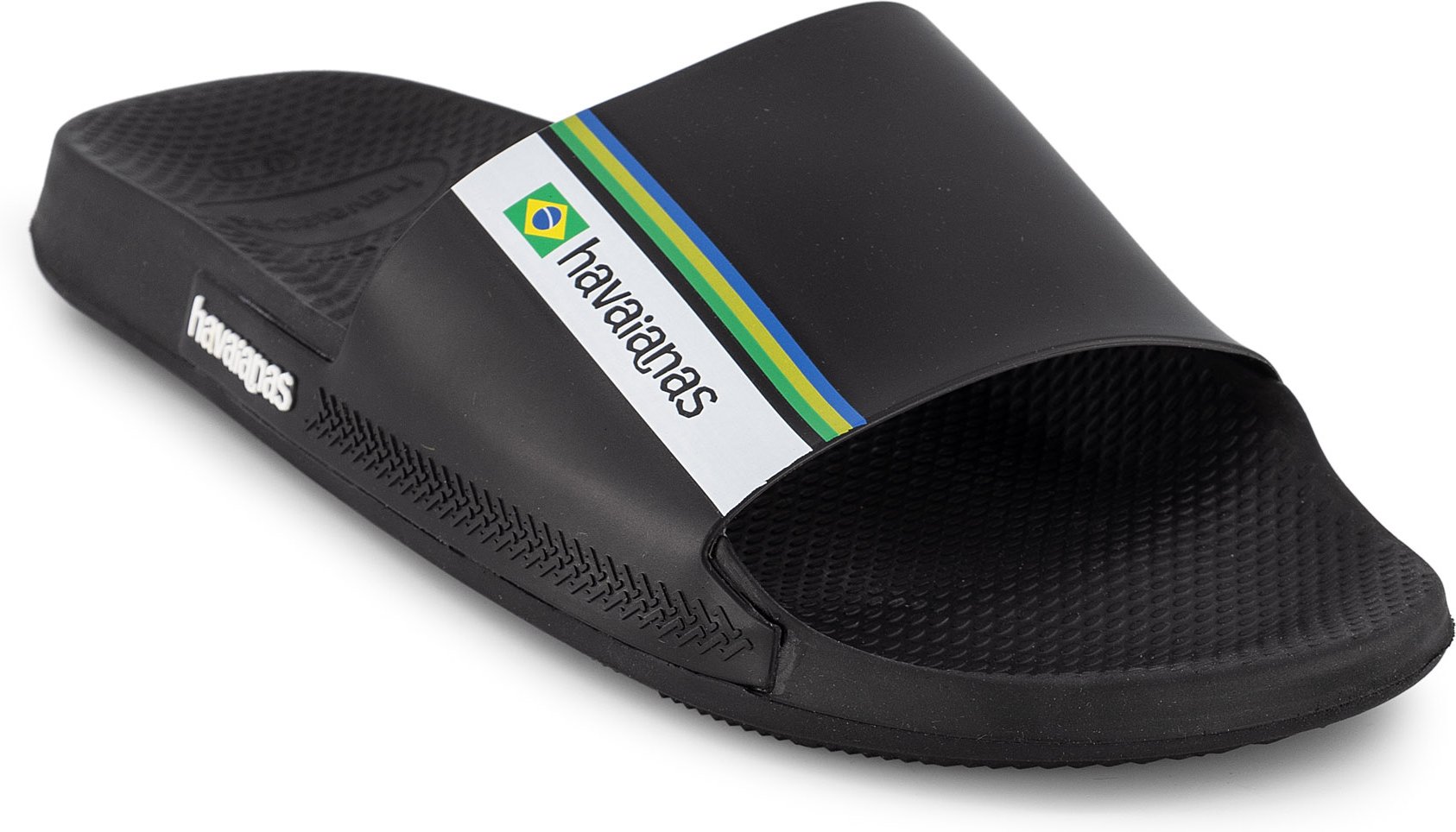 havaianas Herren Pantoletten schwarz Gummi