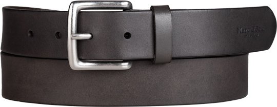 Marc O'Polo Herren Gürtel braun Glattleder