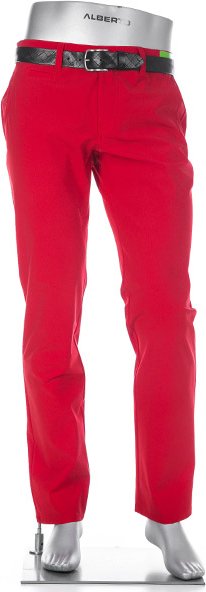 Alberto Golf Herren Golfhose rot
