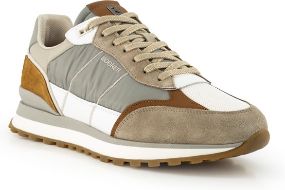 Thumbnail - BOGNER Herren Sneaker beige Glattleder