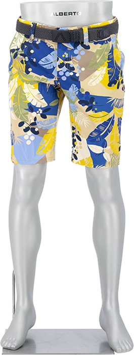 Alberto Golf Herren Hosen mehrfarbig gemustert