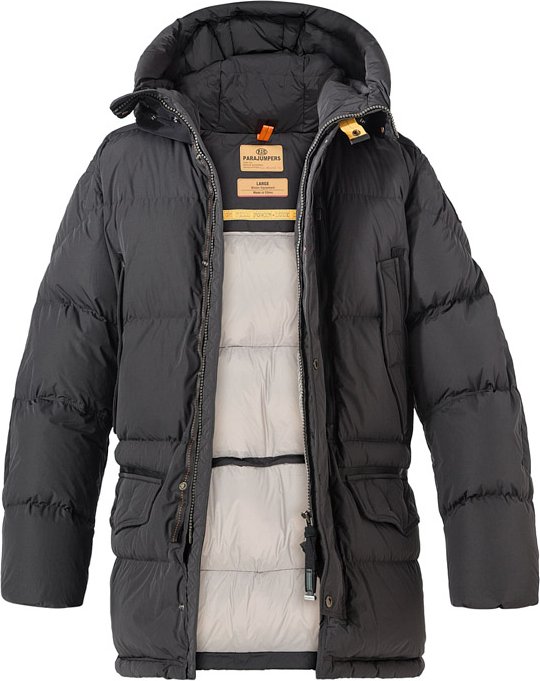 PARAJUMPERS Herren Daunenjacke schwarz unifarben