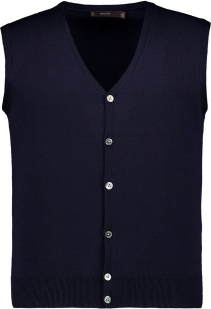 Thumbnail - BOGGI MILANO Herren Pullover blau unifarben