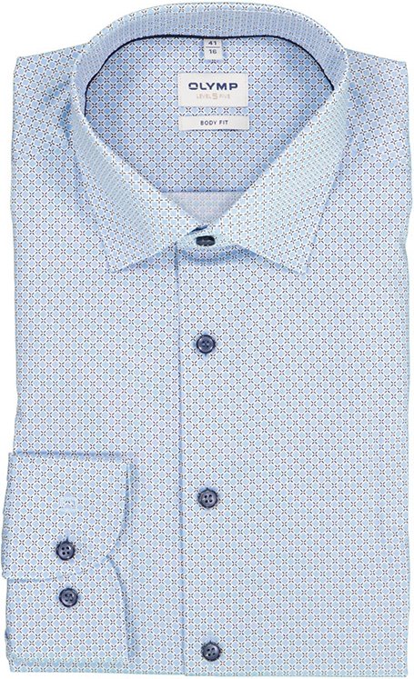 OLYMP Herren Hemden blau