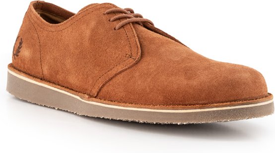 Thumbnail - Fred Perry Herren Schnürschuhe braun Velours