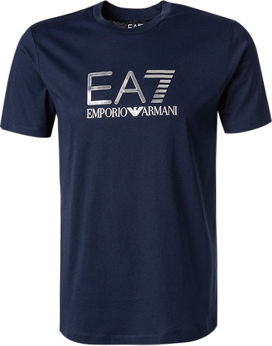 EA7 Herren T-Shirt blau