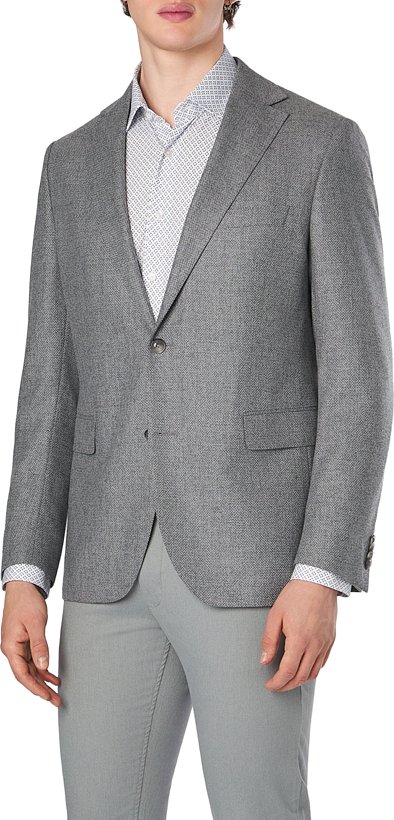 DRESSLER Herren Sakko grau meliert