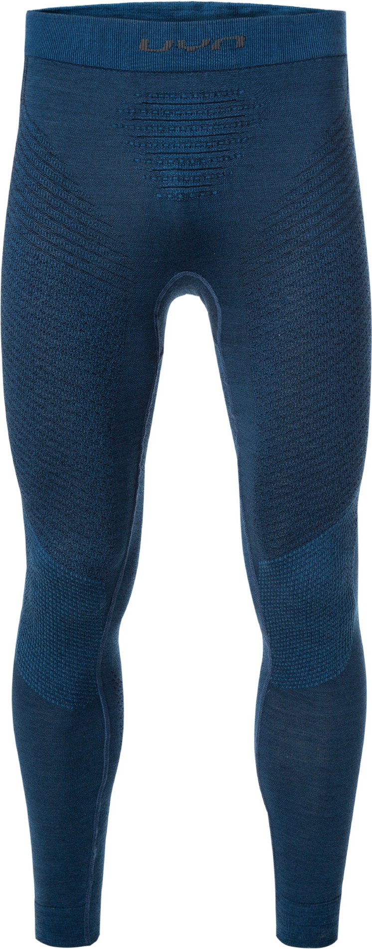 Thumbnail - UYN Herren Lange Unterhose blau Mikrofaser/Funktion unifarben