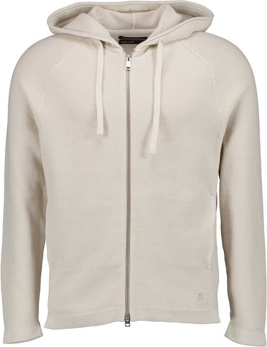 Thumbnail - Marc O'Polo Herren Cardigan beige unifarben