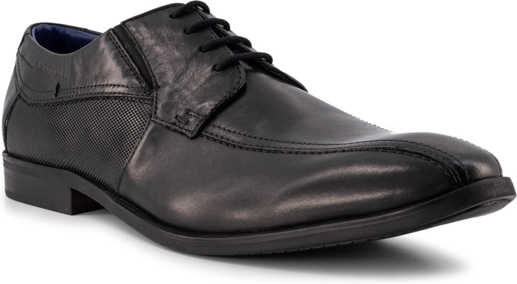 Thumbnail - bugatti Herren Derby schwarz Glattleder