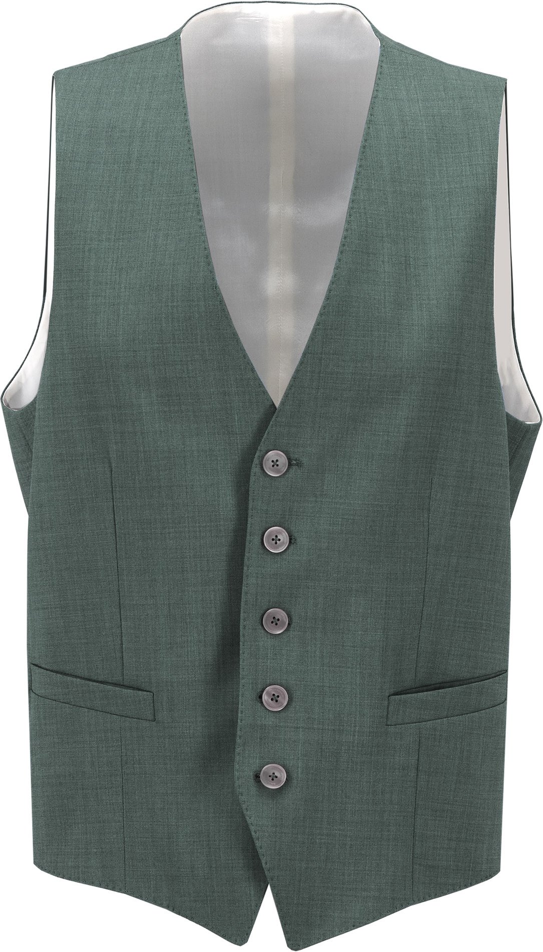 Thumbnail - BALDESSARINI Herren Weste grün Slim Fit