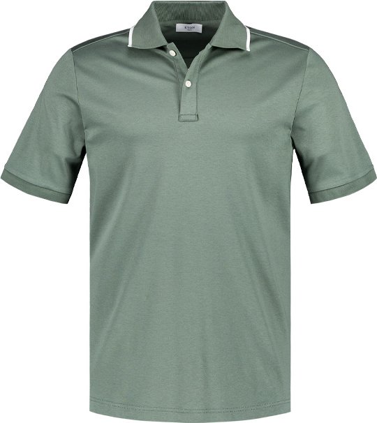 ETON Herren Polo-Shirt grün