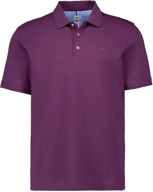Brax Herren Polo-Shirt violett