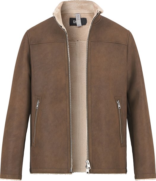 Thumbnail - CINQUE Herren Jacke braun unifarben