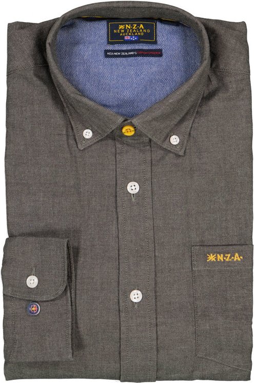 N.Z.A. Herren Hemd grün