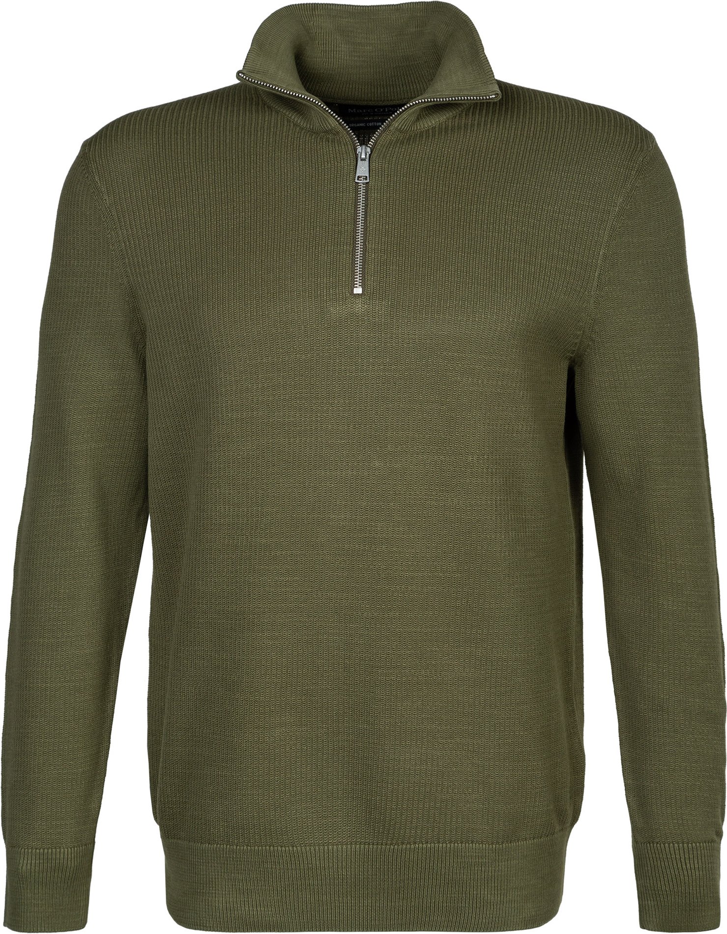 Thumbnail - Marc O'Polo Herren Pullover grün unifarben