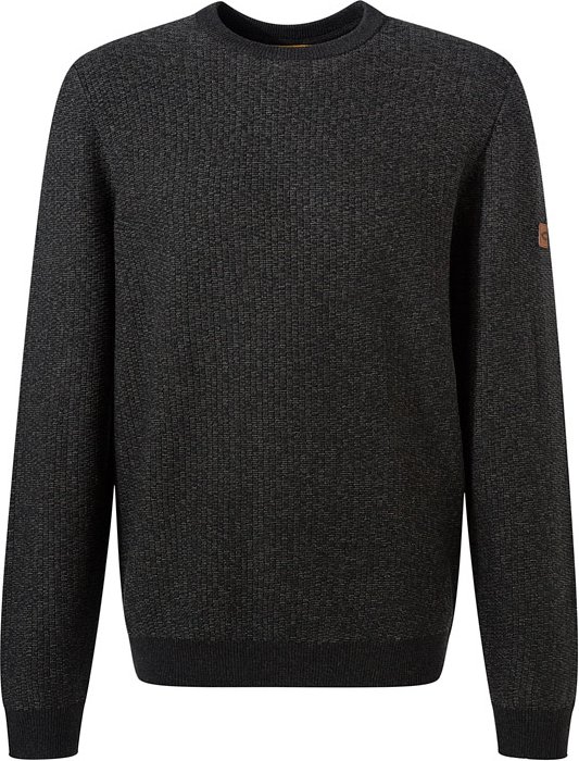 camel active Herren Pullover grau unifarben