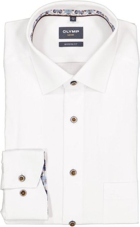OLYMP Herren Hemd weiß