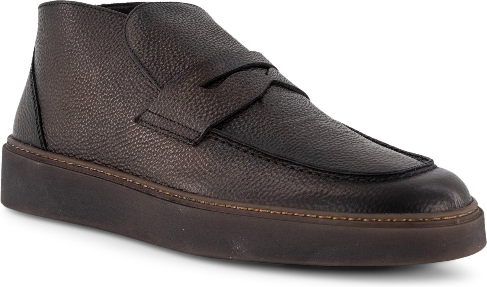 Thumbnail - rosso e nero Herren Desert Boots braun Glattleder
