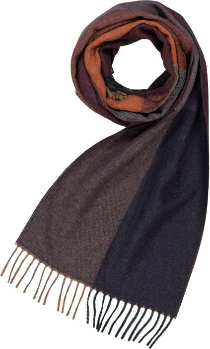 DANTE Herren Schal mehrfarbig Kashmere-Wolle
