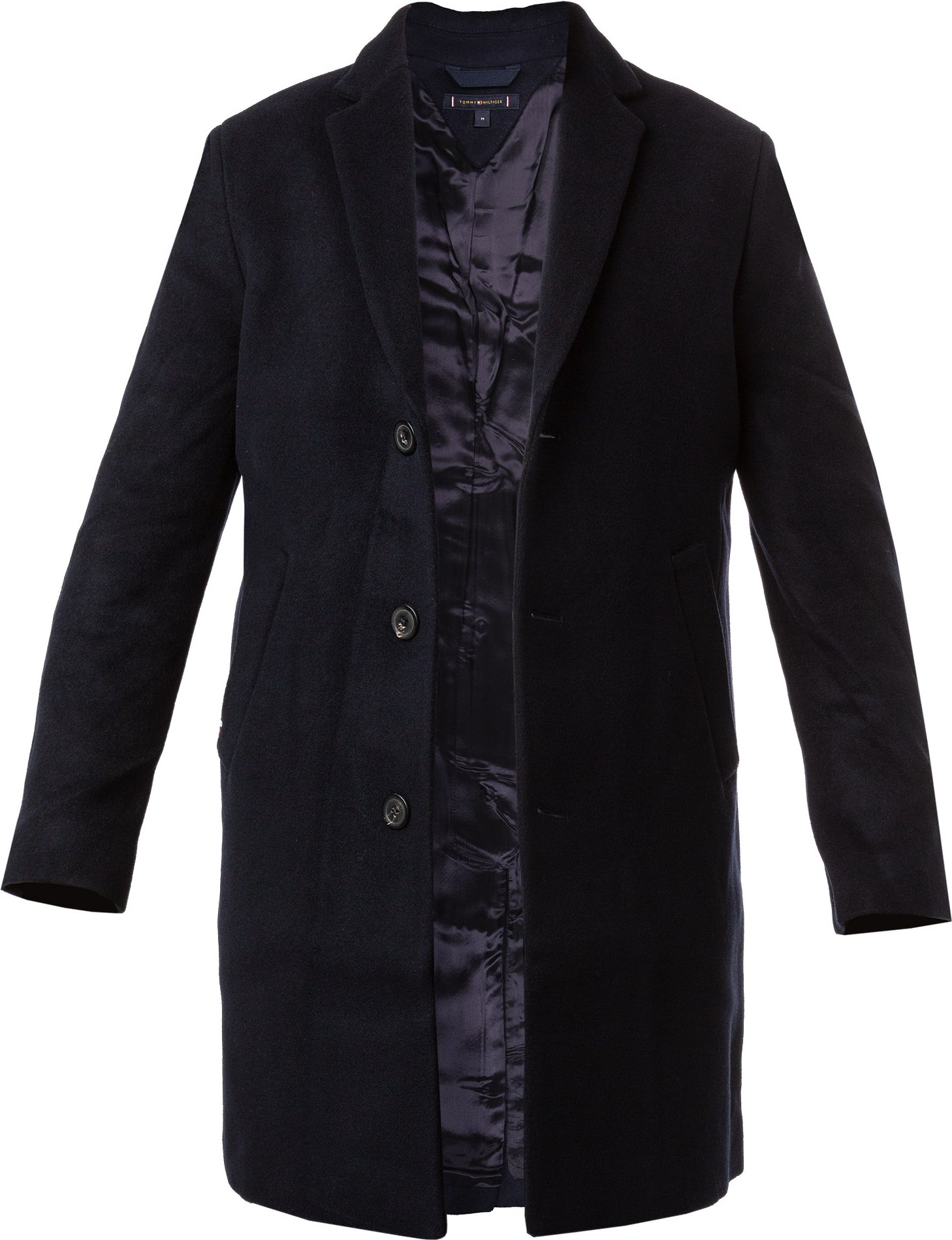 Thumbnail - Tommy Hilfiger Herren Mantel blau unifarben