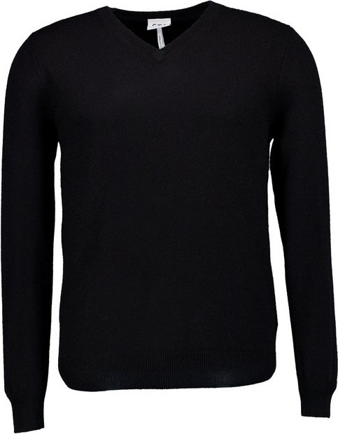 Thumbnail - FTC Cashmere Herren Pullover schwarz unifarben
