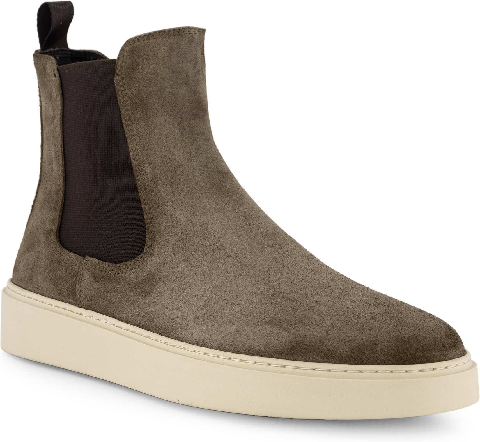 rosso e nero Herren Chelsea Boots braun Velours
