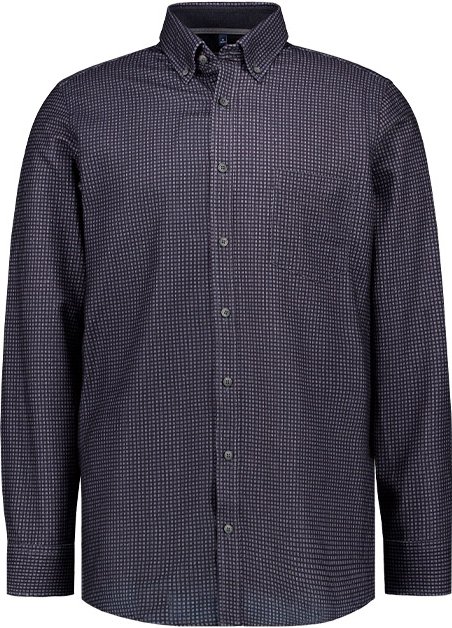 CasaModa Herren Hemd grau kariert Comfort Fit