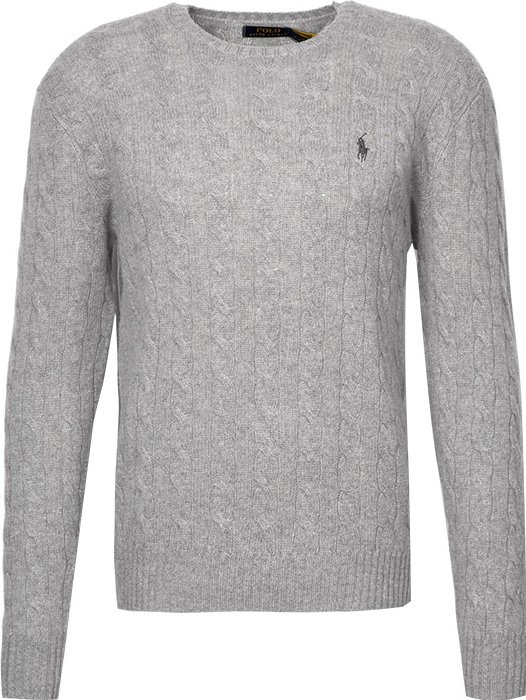 Thumbnail - Polo Ralph Lauren Herren Pullover grau unifarben