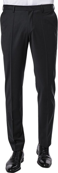 ROY ROBSON Herren Hose schwarz Slim Fit