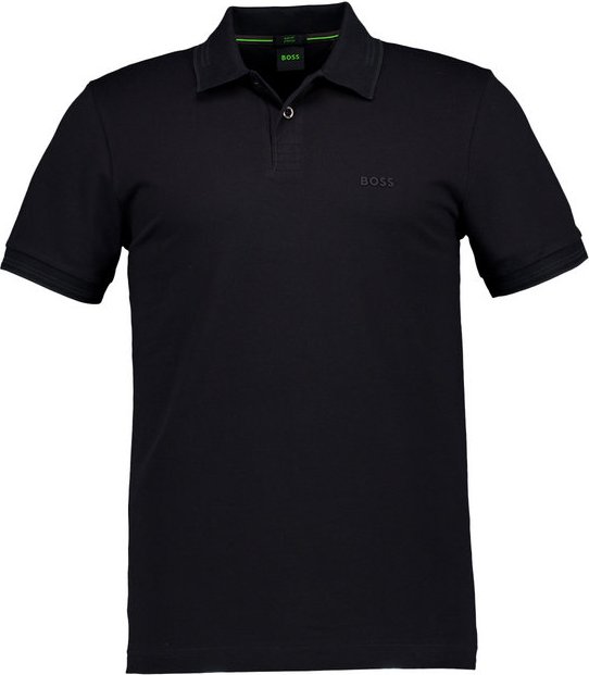 Thumbnail - BOSS Green Herren Polo-Shirts schwarz Slim Fit