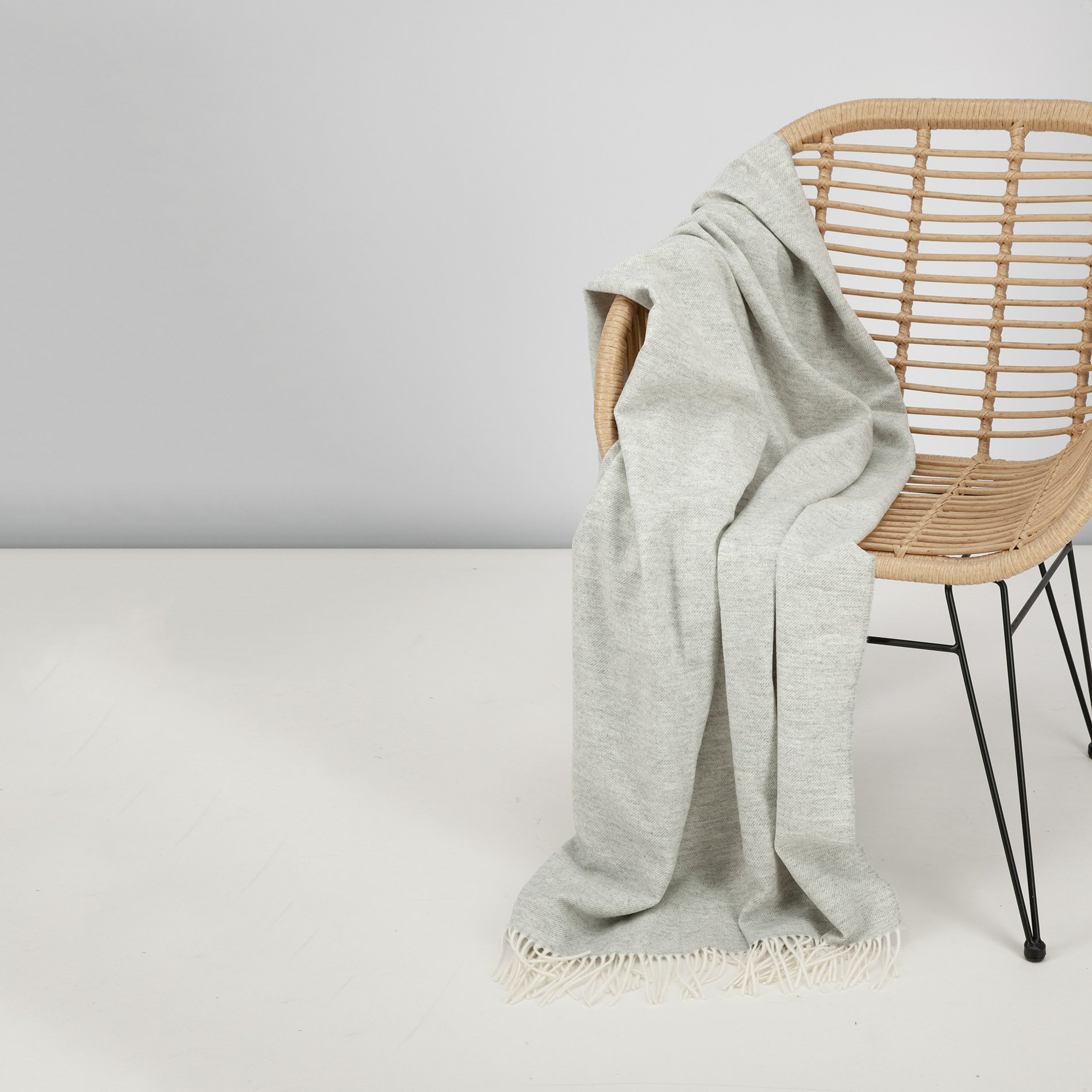 Eagle Herren Decke grau meliert