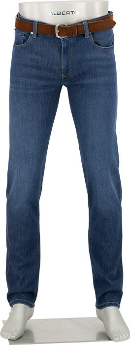 Thumbnail - Alberto Herren Jeans blau