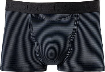 Thumbnail - HOM Herren Trunk schwarz Mikrofaser/Funktion Gestreift