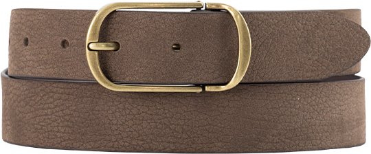 BOGGI MILANO Herren Gürtel braun Nubuk