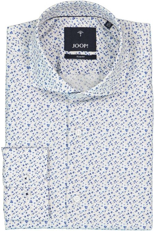 Thumbnail - JOOP! Herren Hemd blau gemustert Slim Fit